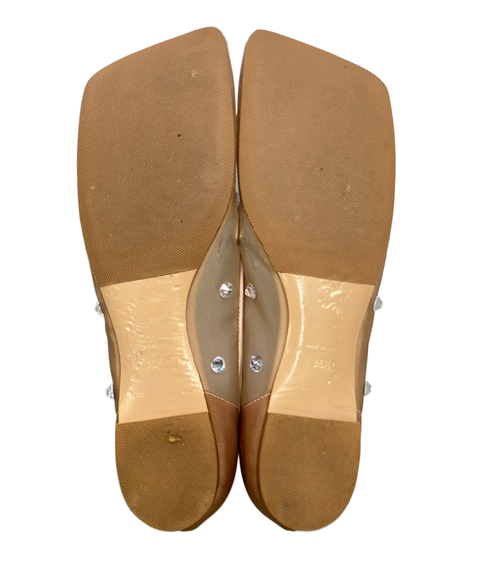 PIPPICHIC パンプス ビジュー フラットシューズ レディース SIZE 35.5 ピッピシック