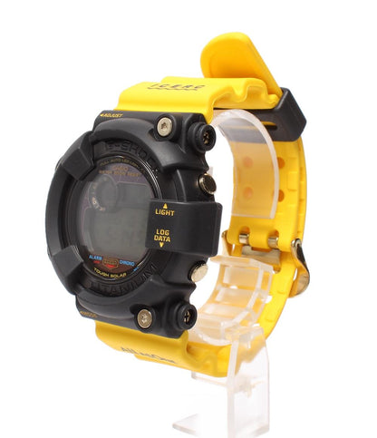 美品 CASIO 腕時計 FROGMAN イルクジ 電波ソーラー アイサーチ・ジャパン コラボレーション ソーラー GW-8200K-9JR メンズ カシオ
