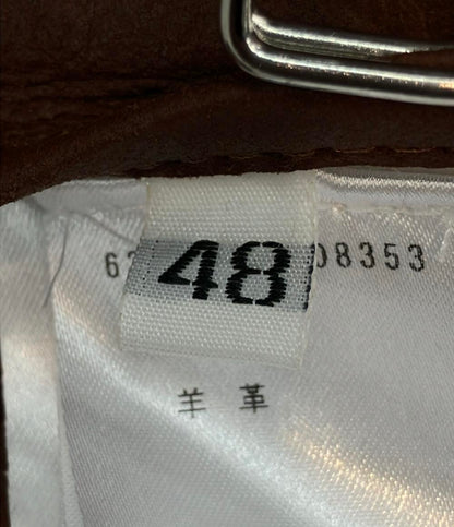 トゥモローランド レザージャケット 63-08-84-08353 メンズ SIZE 48 (M) TOMORROWLAND