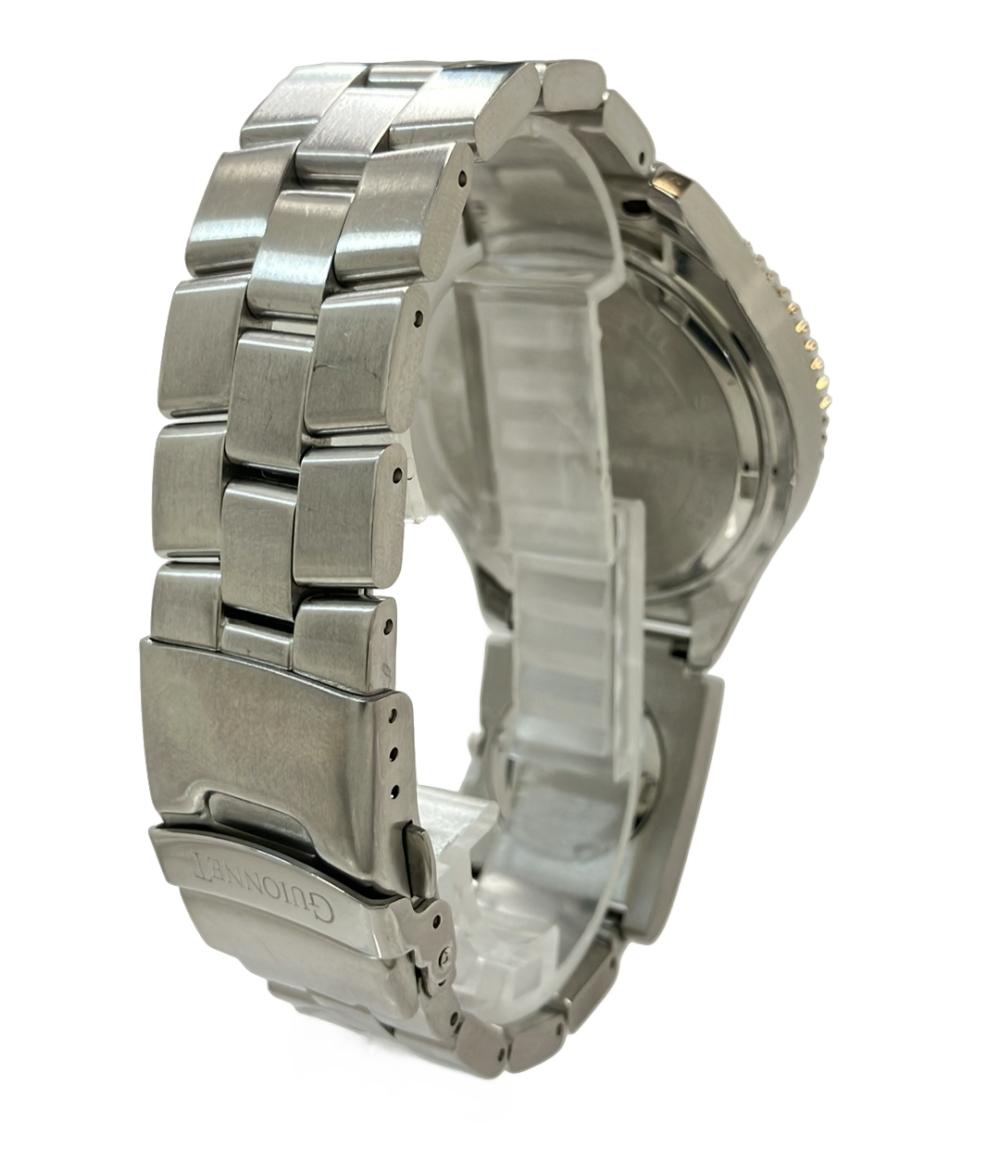 GUIONNET 腕時計 クオーツ レッド BR401 メンズ ギオネ