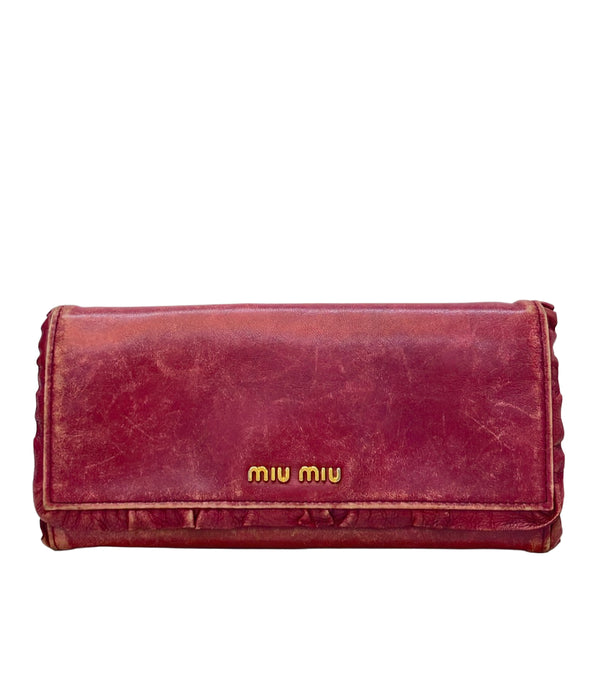 MIUMIU 長財布 レディース ミュウミュウ
