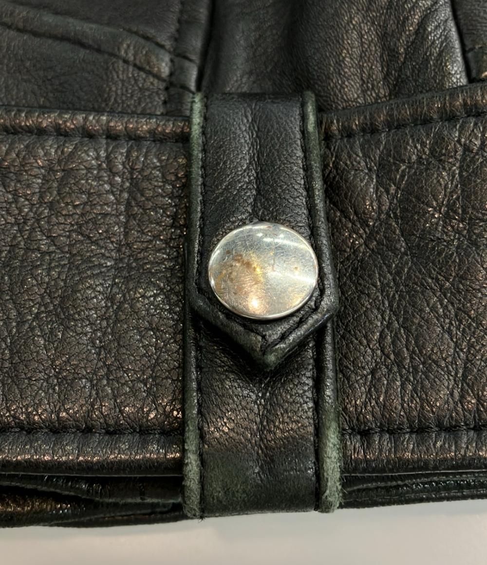 ACNE STUDIOS レザー ダブル ライダースジャケット NATE CLEAN 2AG156 メンズ SIZE 44 アクネ ストゥディオズ