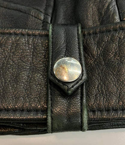 ACNE STUDIOS レザー ダブル ライダースジャケット NATE CLEAN 2AG156 メンズ SIZE 44 アクネ ストゥディオズ