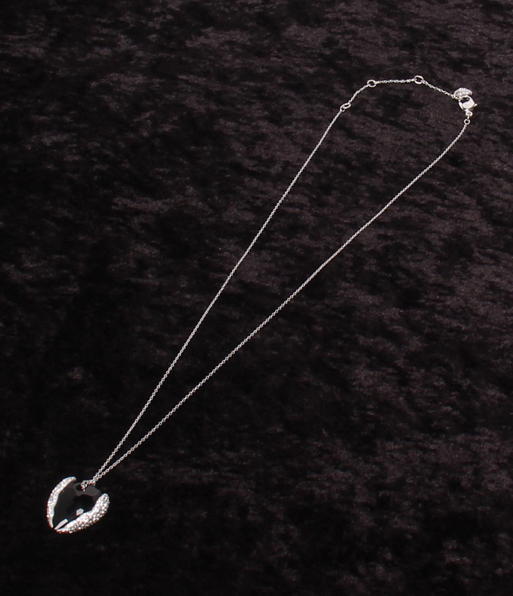 美品 SWAROVSKI ネックレス ハートモチーフ 1106954 レディース スワロフスキー