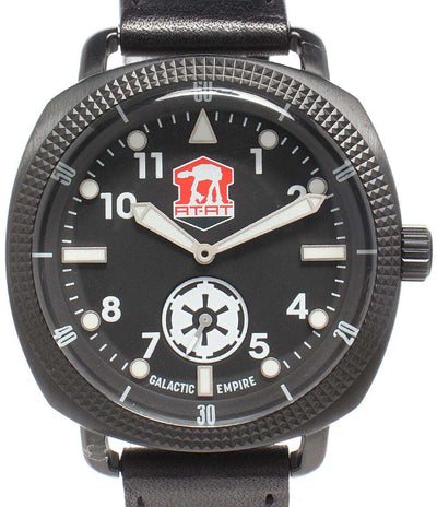 腕時計 STAR WARS 帝国軍 ミリタリーウォッチ クオーツ ブラック メンズ
