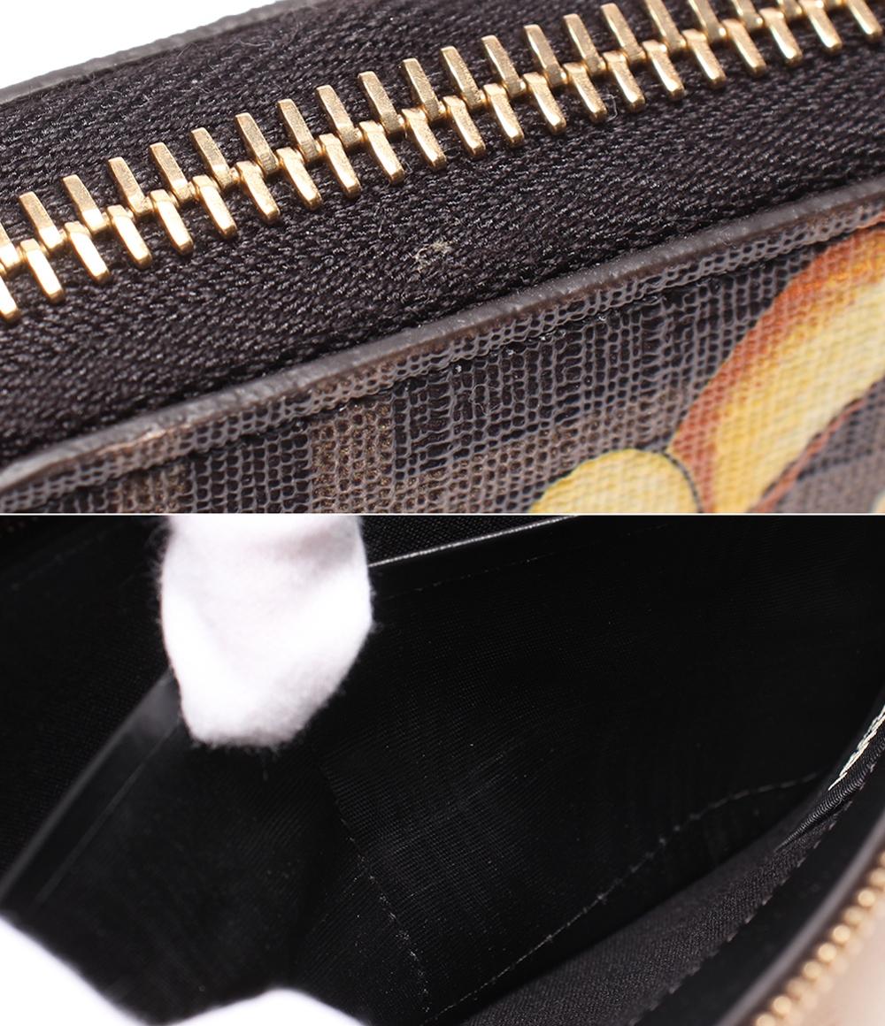 美品 FENDI ラウンドファスナー長財布×VERSACE フェンダーチェ 7M0210-AJJ3 レディース メンズ フェンディ