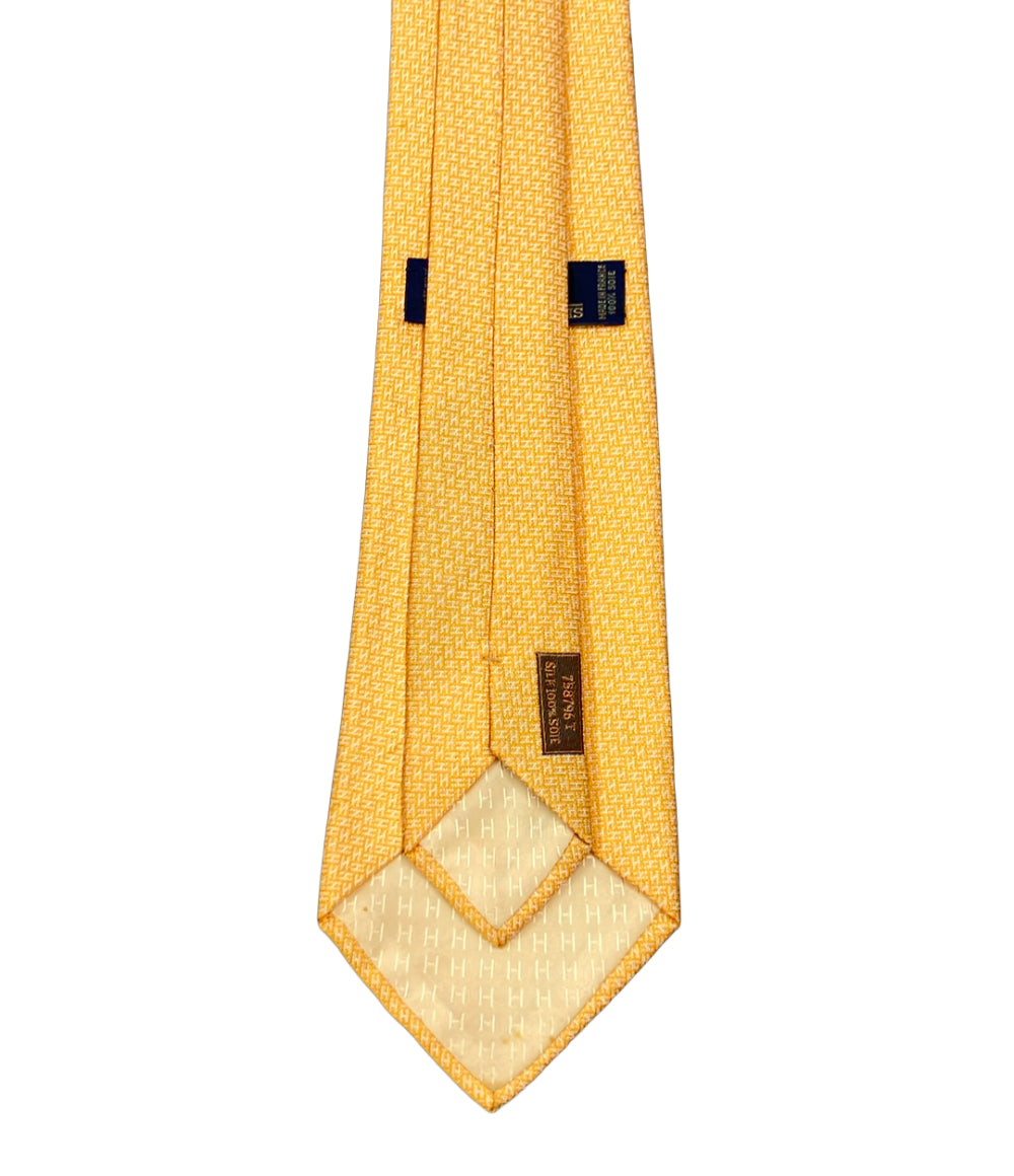 HERMES ネクタイ シルク100% メンズ エルメス