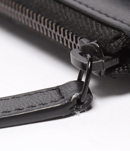 CHANEL カードケース コインケース フラグメントケース ブラック金具 ソーブラック マトラッセ ラムスキン AP3179 レディース シャネル