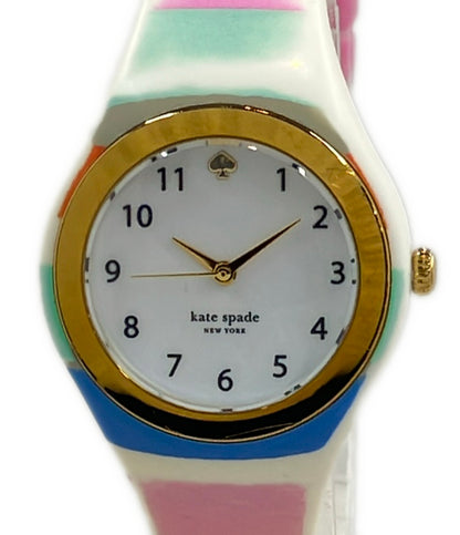 Kate Spade 腕時計 クオーツ ホワイト KSW1076 レディース ケイトスペード