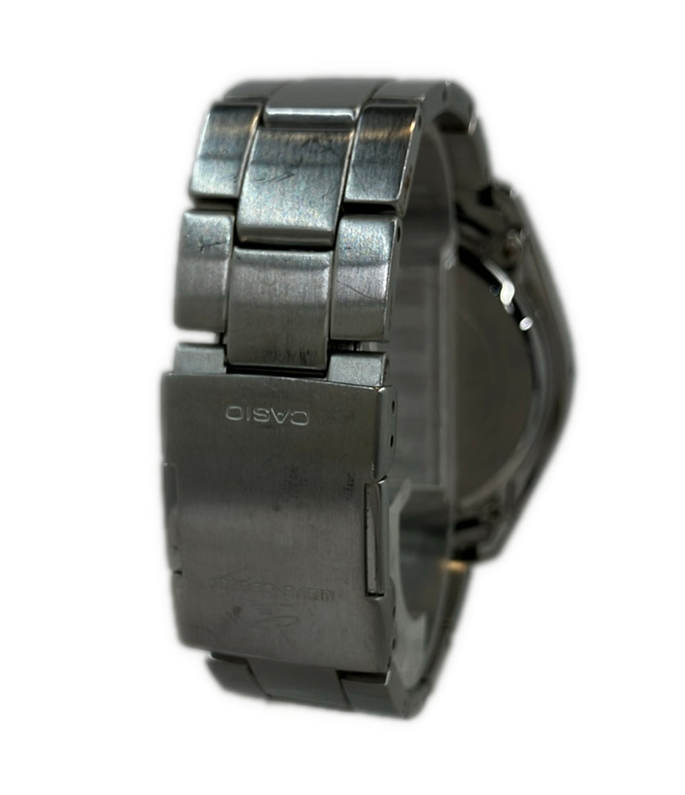 CASIO 腕時計 ウェーブセプター ソーラー ブラック WVQ-110DJ メンズ カシオ