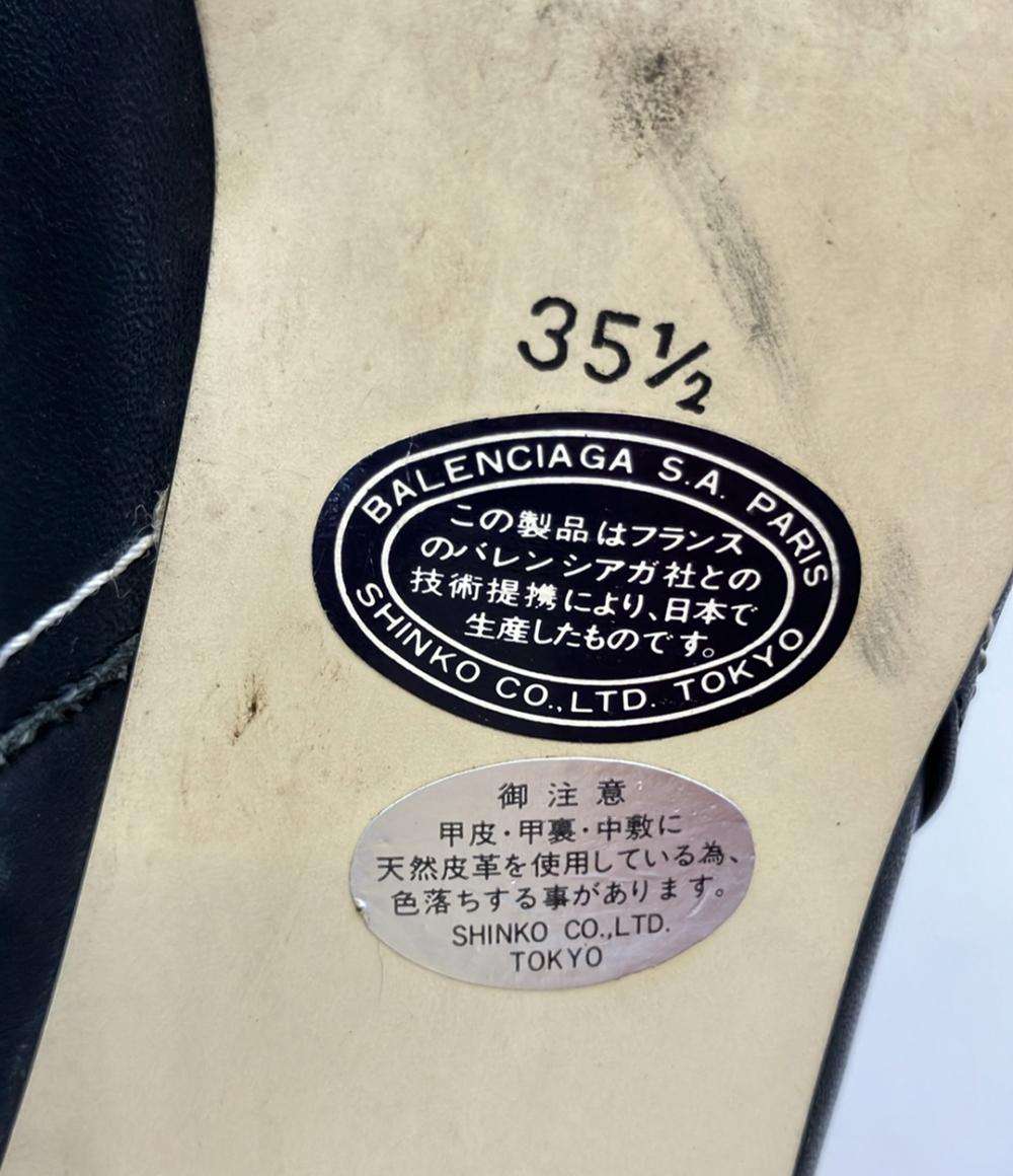 BALENCIAGA ミドルブーツ パイソン柄 レディース SIZE 35 1/2 (23.5cm) バレンシアガ