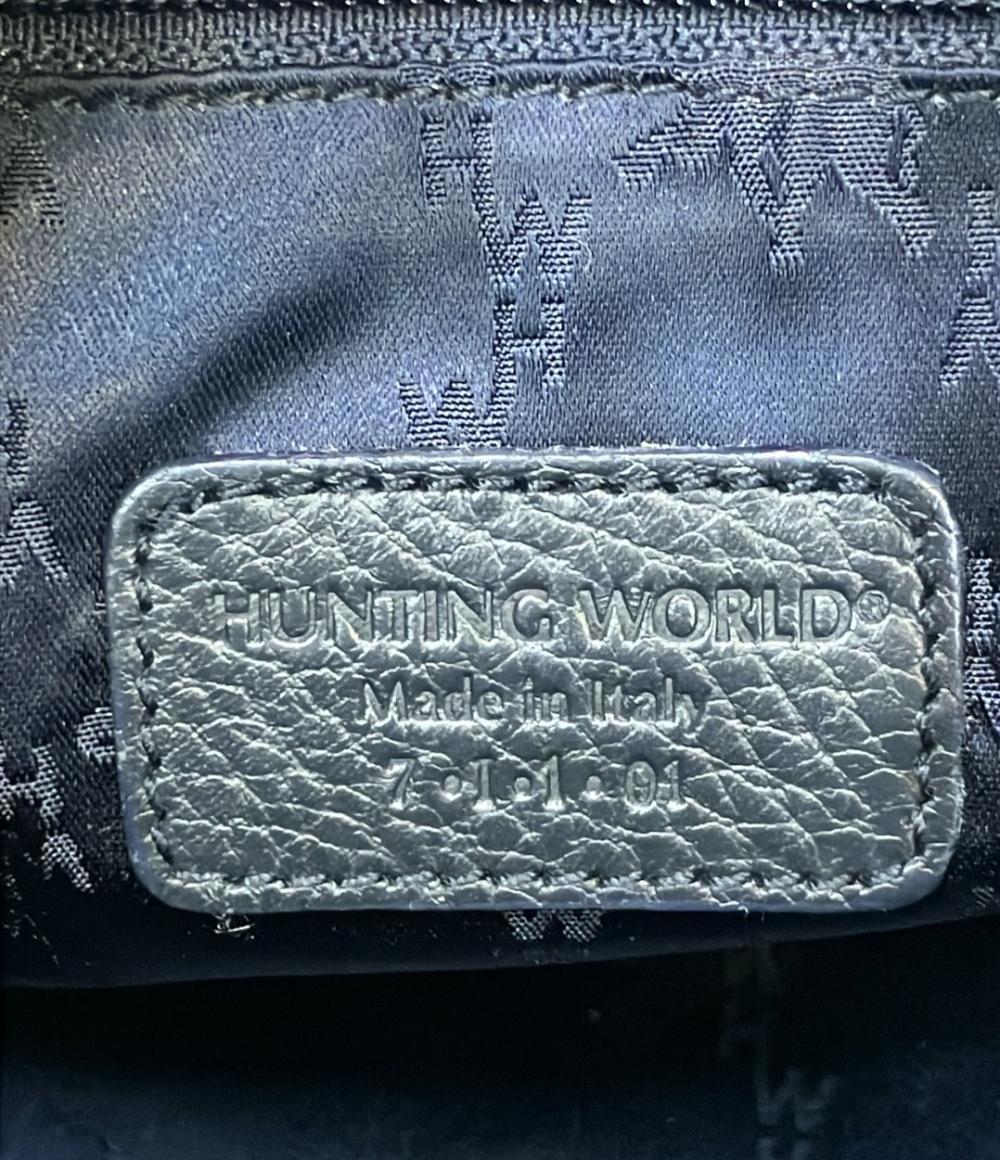 HUNTING WORLD ショルダーバッグ 肩掛け ハンドバッグ レディース ハンティングワールド