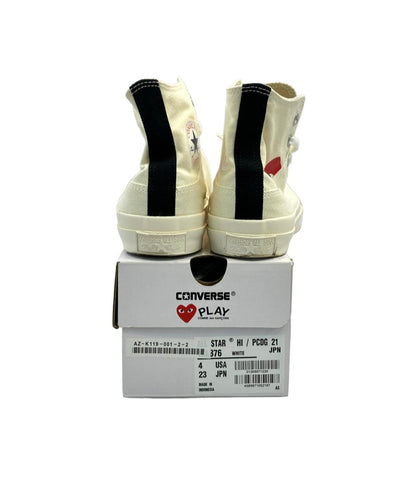 CONVERSE PLAY COMME des GARCONS ハイカットスニーカー オールスター 1CL876 レディース SIZE 23.0 (M) コンバース プレイコムデギャルソン