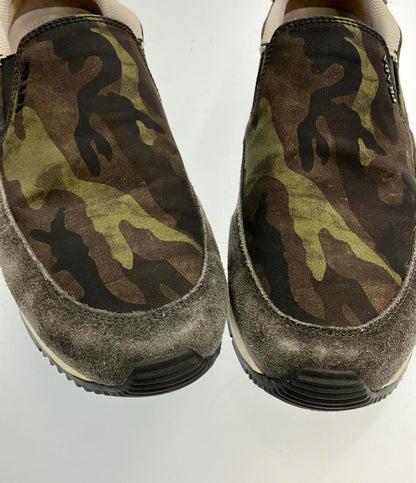 プラダ スリッポン 迷彩 レディース SIZE 38 (XL) PRADA