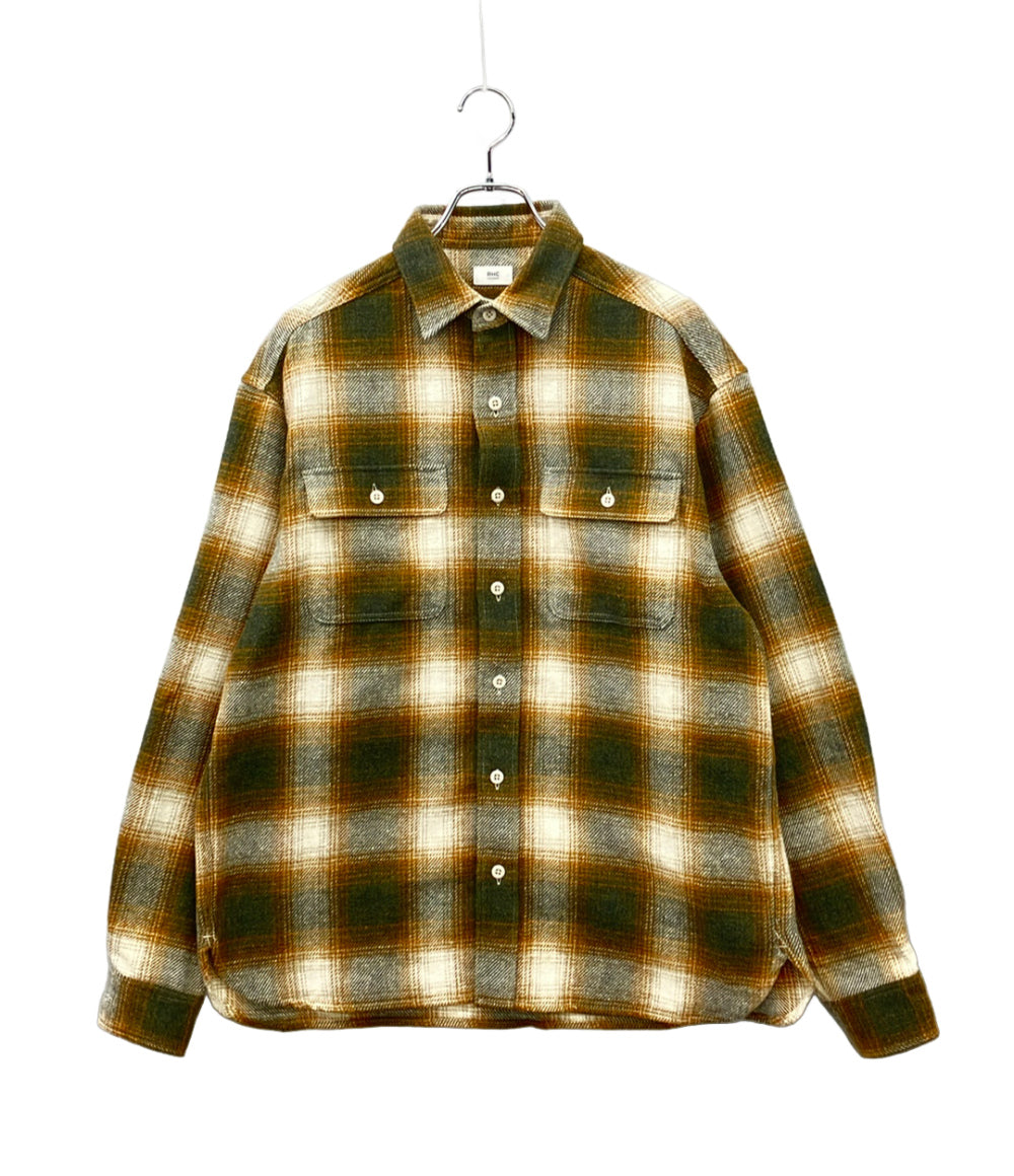 美品 RHC Ron Herman ネルシャツ Nep Checked Shirt メンズ SIZE M アールエイチシー ロンハーマン