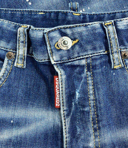 DSQUARED2 リペアペンキ加工 デニムパンツ レディース SIZE 38 ディースクエアード