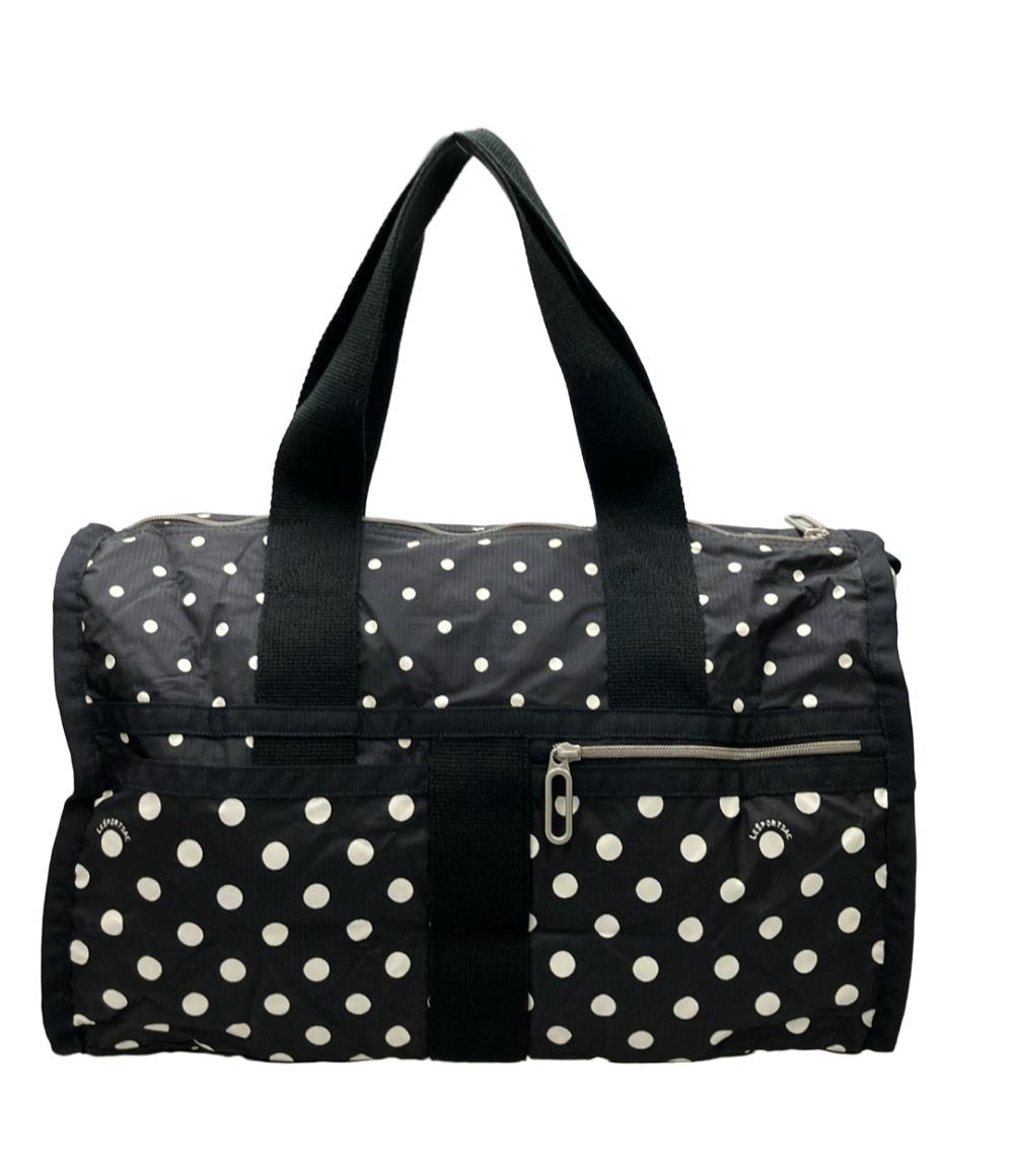 美品 LeSportsac ボストンバッグ ショルダーバッグ 2WAY 斜め掛け