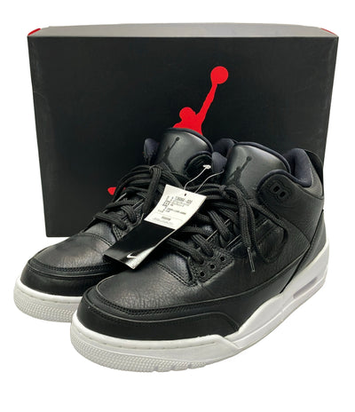 美品 AIR JORDAN NIKE ミドルカットスニーカー エア ジョーダン 3 レトロ 136064-020 メンズ SIZE 27.5 エアジョーダン ナイキ