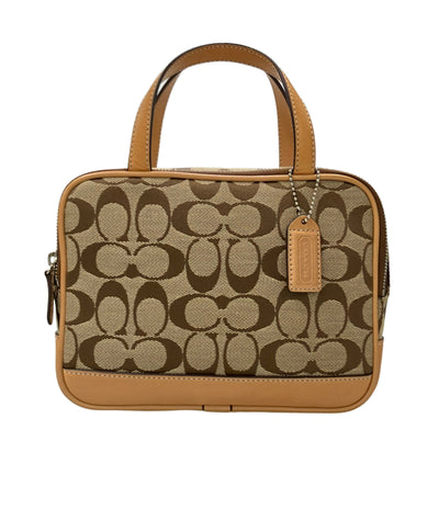 美品 COACH ハンドバッグ シグネチャー レディース コーチ