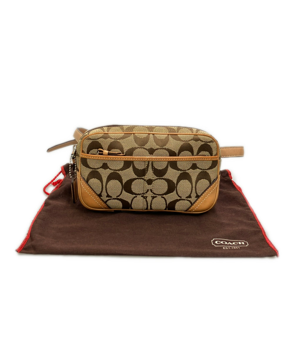 COACH ウエストバッグ ボディバッグ シグネチャー レディース コーチ
