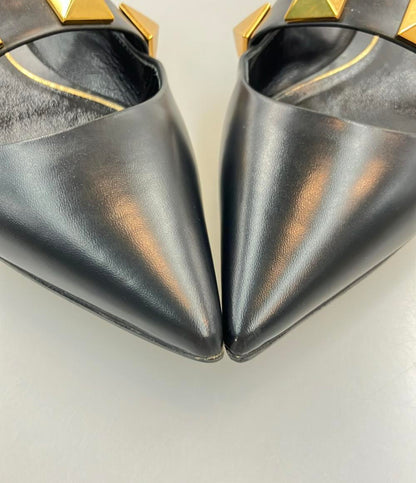 ヴァレンティノ・ガラヴァーニ フラットミュール スタッズ レディース SIZE 36 (M) Valentino Garavani