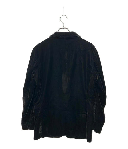 BURBERRY BLACK LABEL テーラードジャケット ベロア BMP36-114-09 メンズ SIZE M バーバリーブラックレーベル