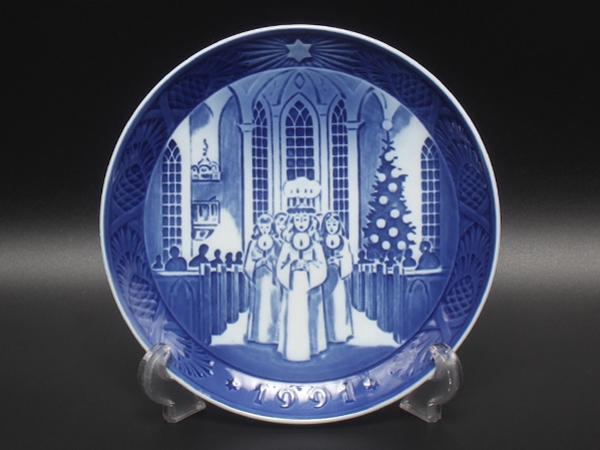 美品 ロイヤルコペンハーゲン イヤープレート 飾り皿 18cm 1991 Royal Copenhagen