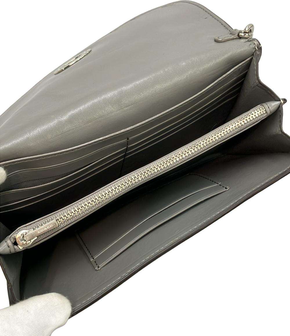 COACH 2way チェーンウォレットバッグ クラッチバッグ レディース コーチ
