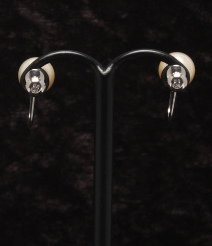 イヤリング K14WG パール 7.4mm レディース