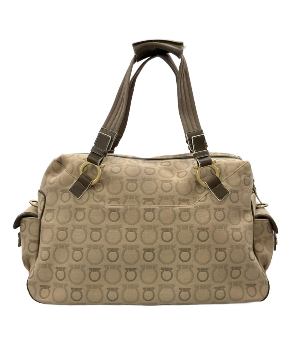 Salvatore Ferragamo 2WAY ボストンバッグ ショルダーバッグ 斜め掛け ガンチーニ AU-21 5853 レディース サルヴァトーレフェラガモ