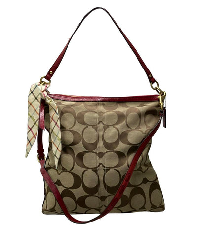 COACH 2wayハンドバッグ ショルダーバッグ シグネチャー F13007 レディース コーチ