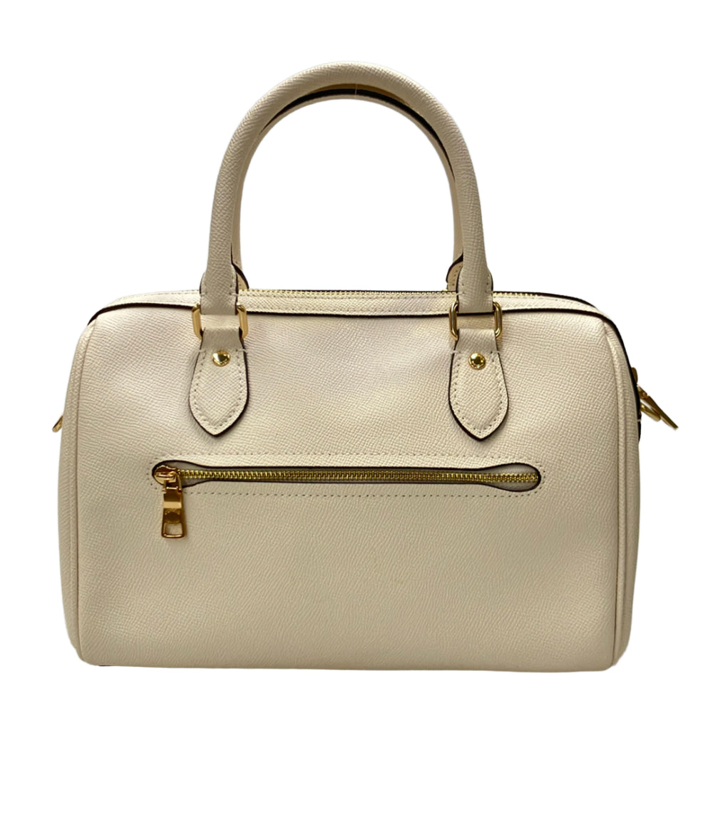 美品 COACH 2way ハンドバッグ ショルダーバッグ 斜め掛け ローアン サッチェル ch322 レディース コーチ