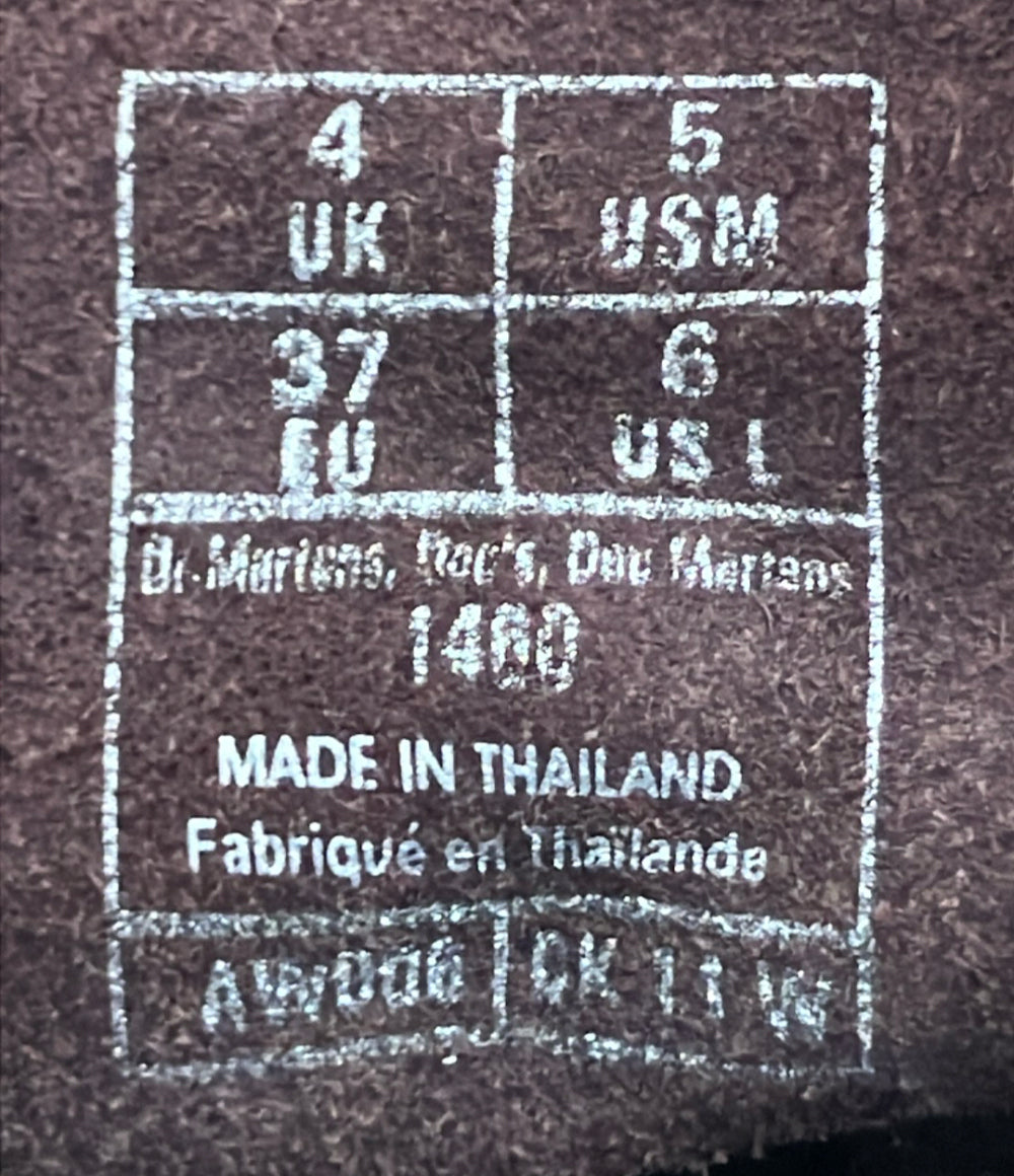 美品 Dr.Martens ワークブーツ ショートブーツ 8ホール レディース SIZE 6 (25cm) ドクターマーチン