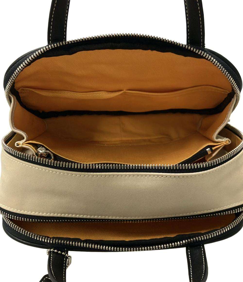 COACH ハンドバッグ キャンバス レザー レディース コーチ
