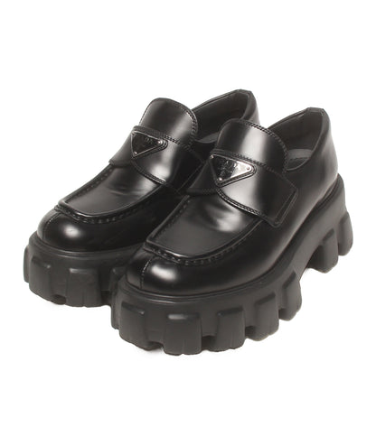 PRADA ローファー モノリス レザー 649 レディース SIZE 35 1/2 プラダ