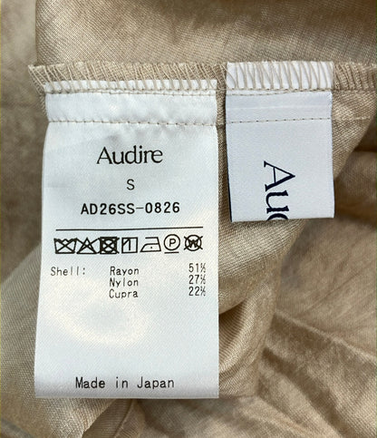 美品 audire Nana shoulder tops ノースリーブブラウス レディース SIZE S アウディーレ