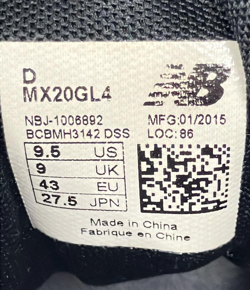 ニューバランス ローカットスニーカー MX20GL4 メンズ SIZE 27.5 (L) NEW BALANCE