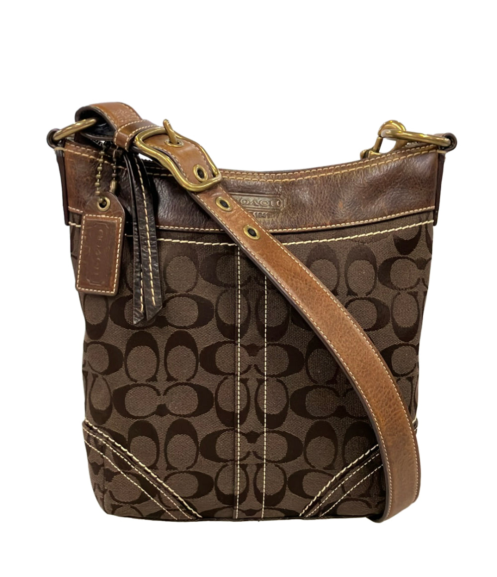 COACH ショルダーバッグ 斜め掛け シグネチャー 10402 レディース コーチ