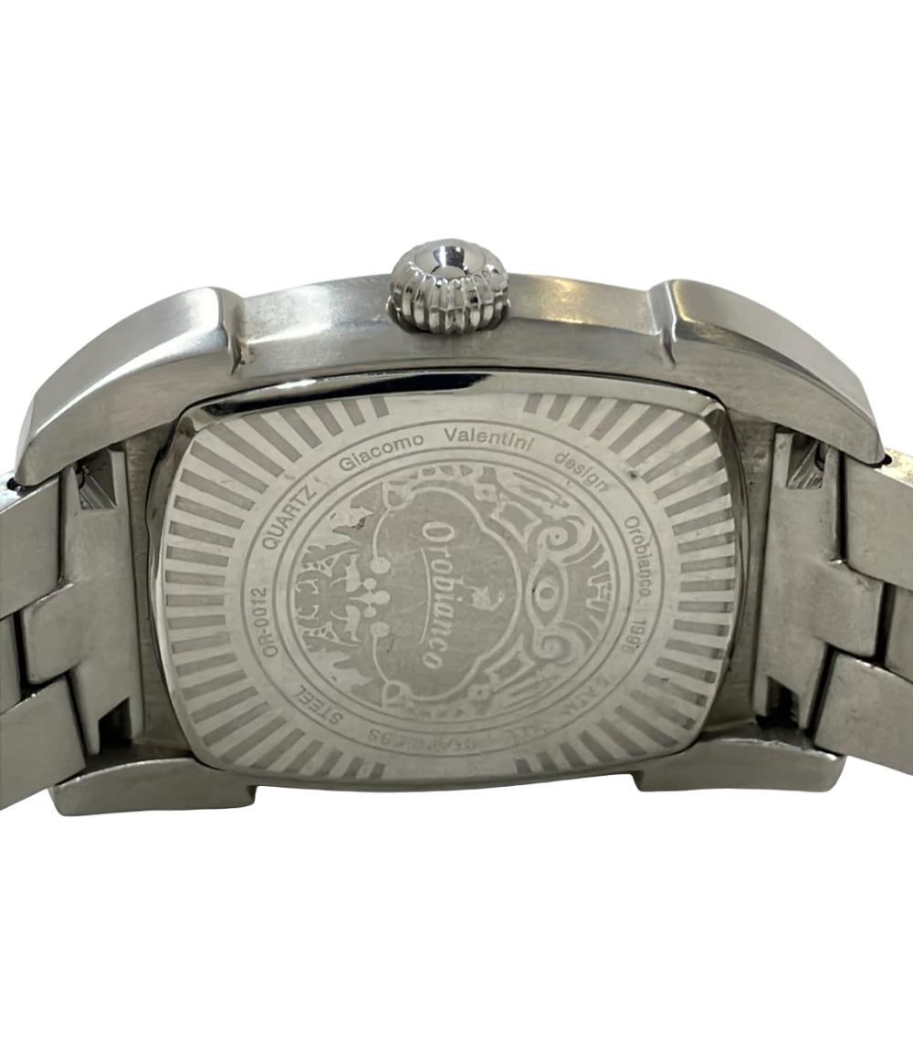 オロビアンコ 腕時計 クオーツ シルバー OR-0012 メンズ Orobianco