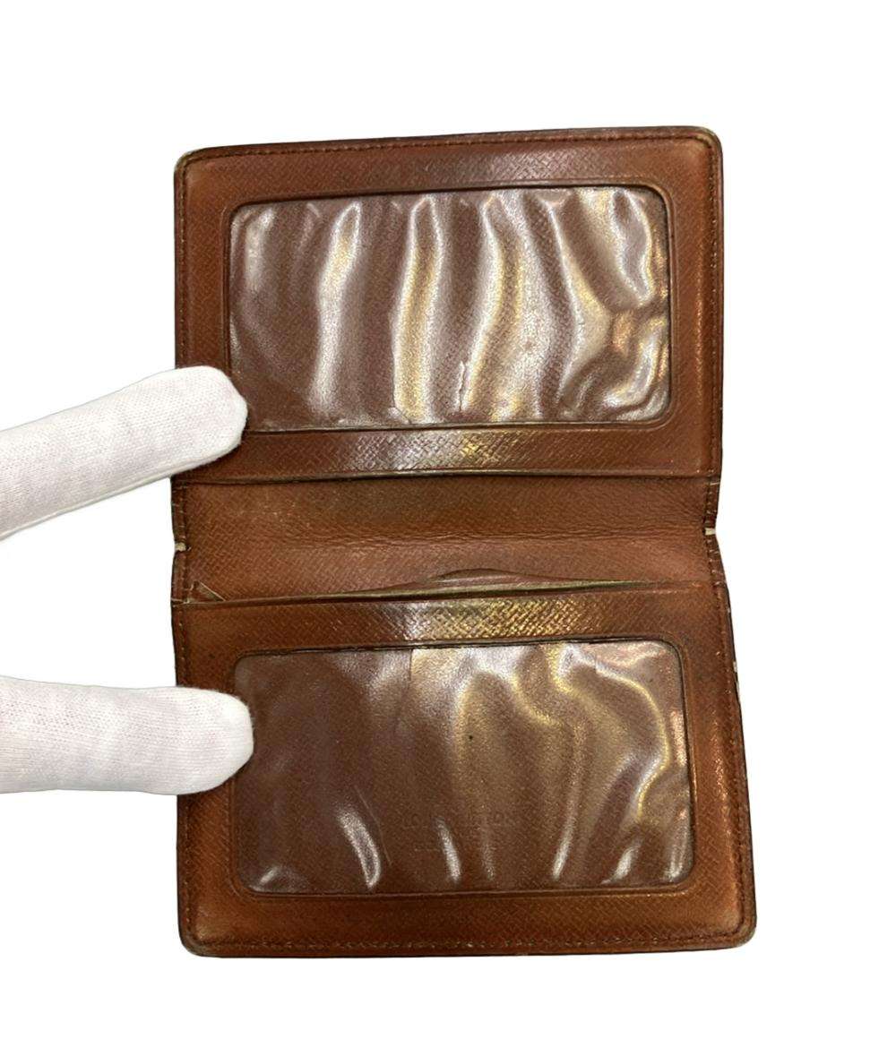 訳あり ルイ・ヴィトン パスケース ポルト2カルト ヴェルティカル