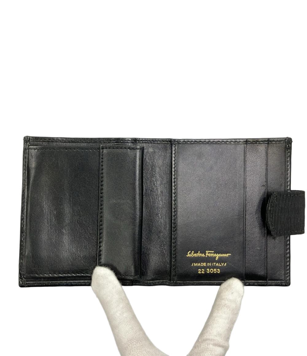 Salvatore Ferragamo 二つ折り財布 ヴァラ 22 3053 レディース サルヴァトーレフェラガモ