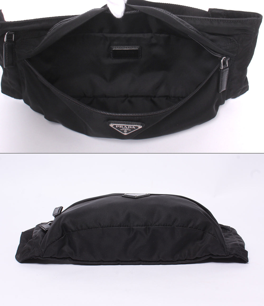 美品 PRADA ウエストポーチ ボディバッグ 2VL132 メンズ レディース プラダ