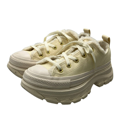 CONVERSE ローカット厚底スニーカー オールスター トレックウェーブ ボア 1SE256 レディース SIZE 23.0 コンバース