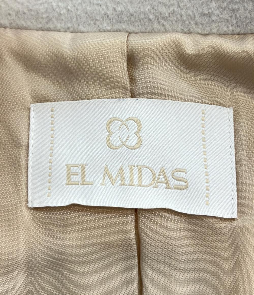 エルミダ スタンドカラーコート ECA-5205013 レディース SIZE 38 (S) EL MIDAS