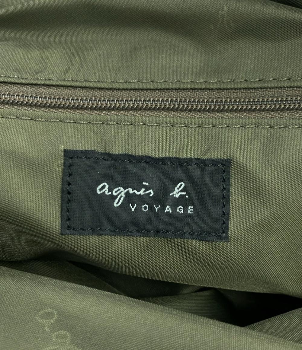 美品 agnes b. ハンドバッグ ナイロン レディース アニエスベー