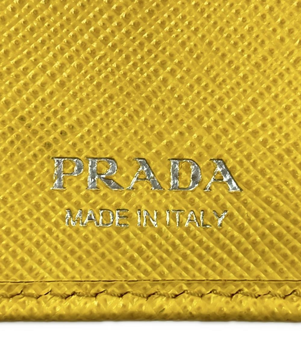 PRADA 三つ折り財布 がま口 レザー レディース プラダ