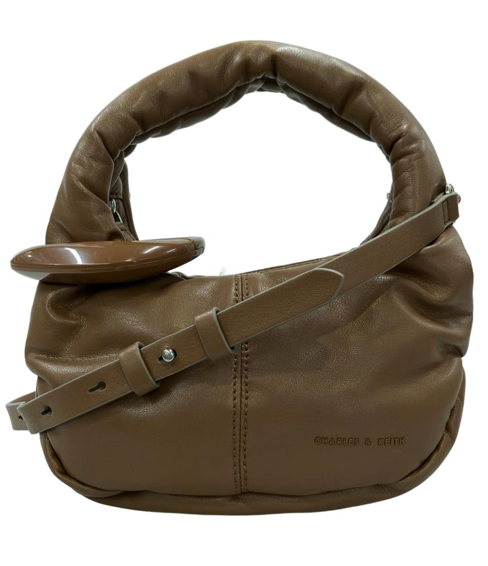 美品 チャールズ＆キース 2wayハンドバッグ ショルダーバッグ レディース CHARLES＆KEITH