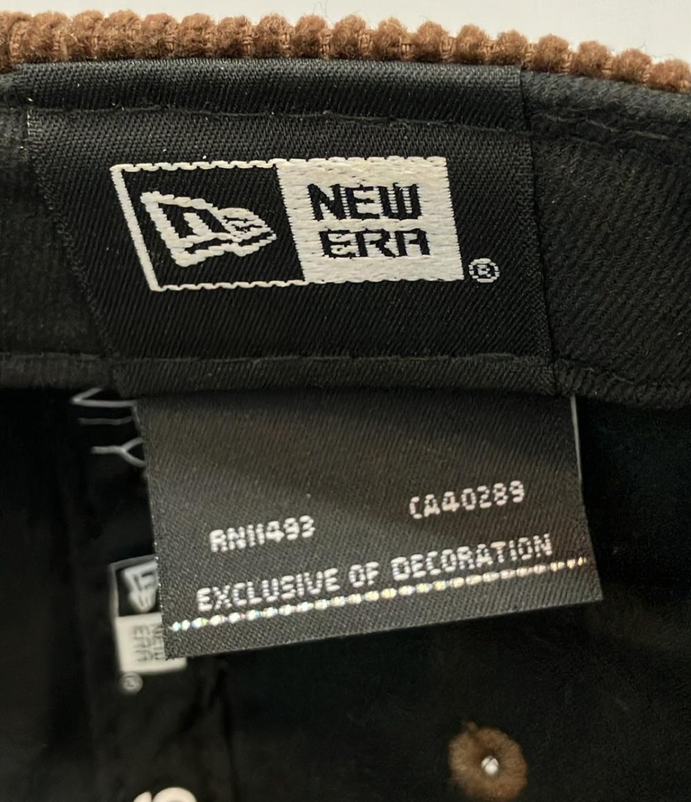 美品 ニューエラ アジャスターキャップ コーデュロイ メンズ NEW ERA
