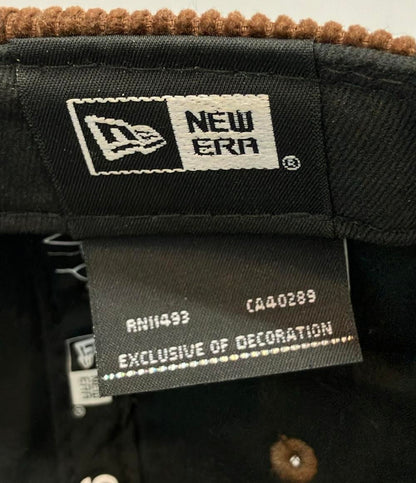 美品 ニューエラ アジャスターキャップ コーデュロイ メンズ NEW ERA
