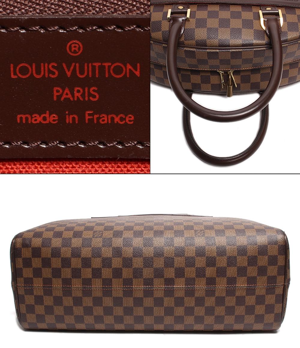 ルイヴィトン ハンドバッグ ボストンバッグ ダブルファスナー開閉式 ゴールド金具 ノリータ24 ダミエ エヌベ N41454 レディース Louis Vuitton